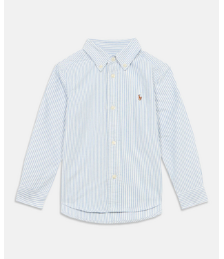 Ralph Lauren Ralph Lauren - Katoenen Oxford overhemd Stripes Blue/White