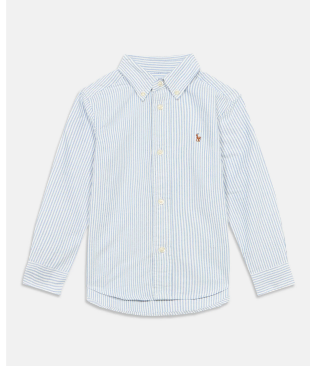 Ralph Lauren Ralph Lauren - Katoenen Oxford overhemd Stripes Blue/White