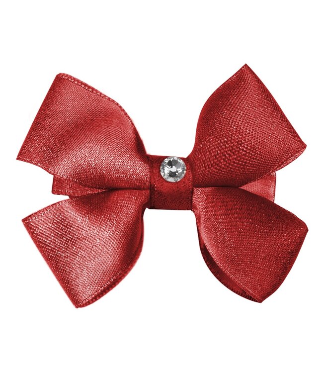Prinsessefin Prinsessefin - Glitter Bows - Amalia - Scarlet
