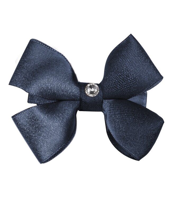 Prinsessefin Prinsessefin - Glitter Bows - Amalia - Navy