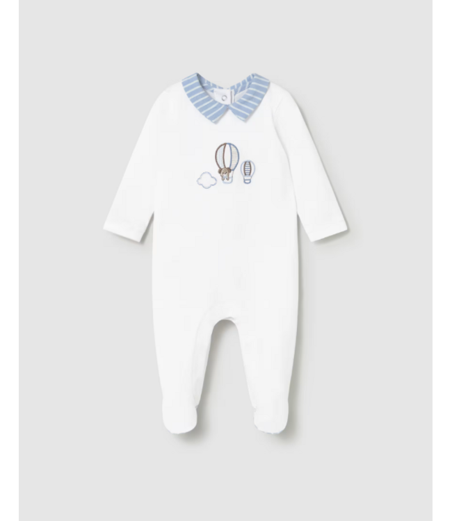 Mayoral Mayoral - Long-sleeved embroidered romper newborn