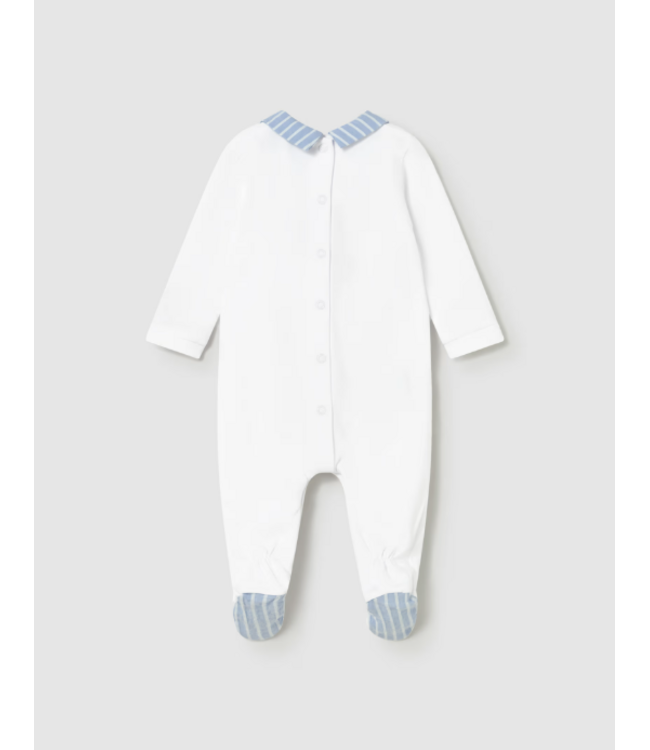 Mayoral Mayoral - Long-sleeved embroidered romper newborn