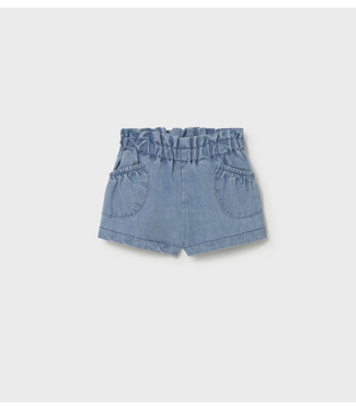 Mayoral Mayoral - Newborn shorts with pockets - Denim