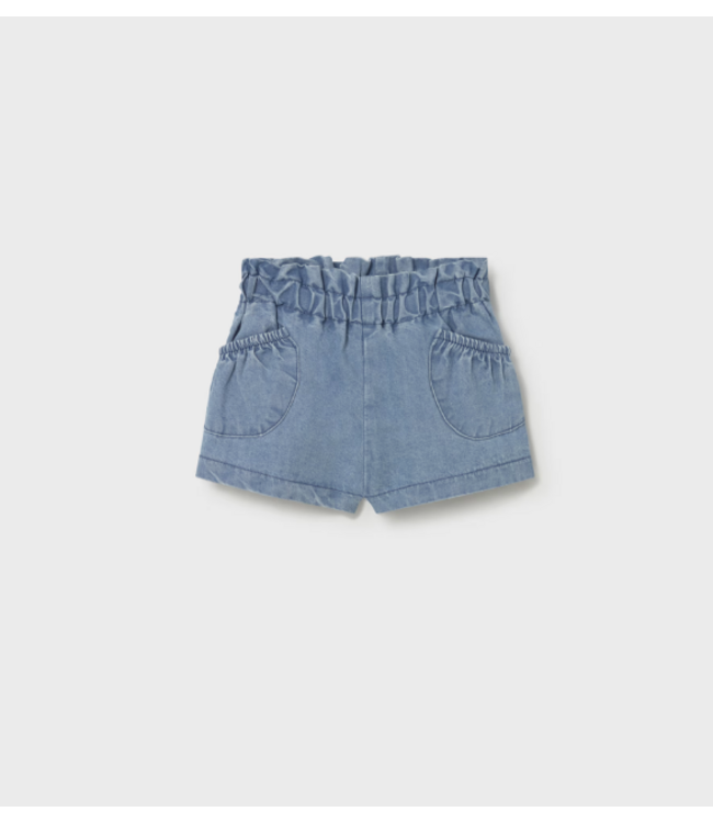 Mayoral Mayoral - Newborn shorts with pockets - Denim