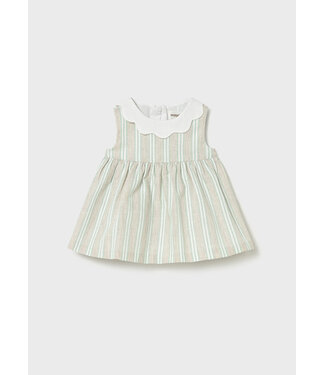 Mayoral Mayoral - Stripes linen dress