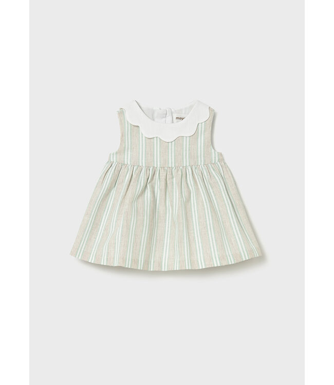 Mayoral Mayoral - Stripes linen dress