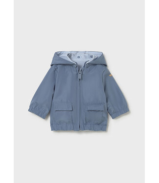 Mayoral Mayoral - Reversible windbreaker for newborns - Blauw