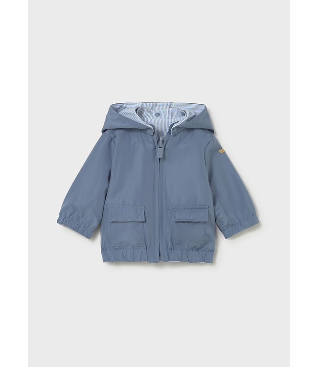 Mayoral Mayoral - Reversible windbreaker for newborns - Blauw