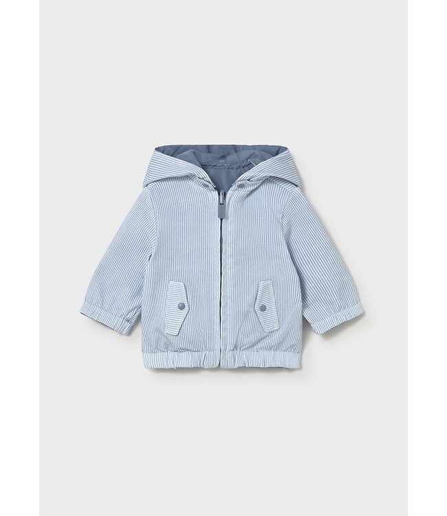 Mayoral Mayoral - Reversible windbreaker for newborns - Blauw
