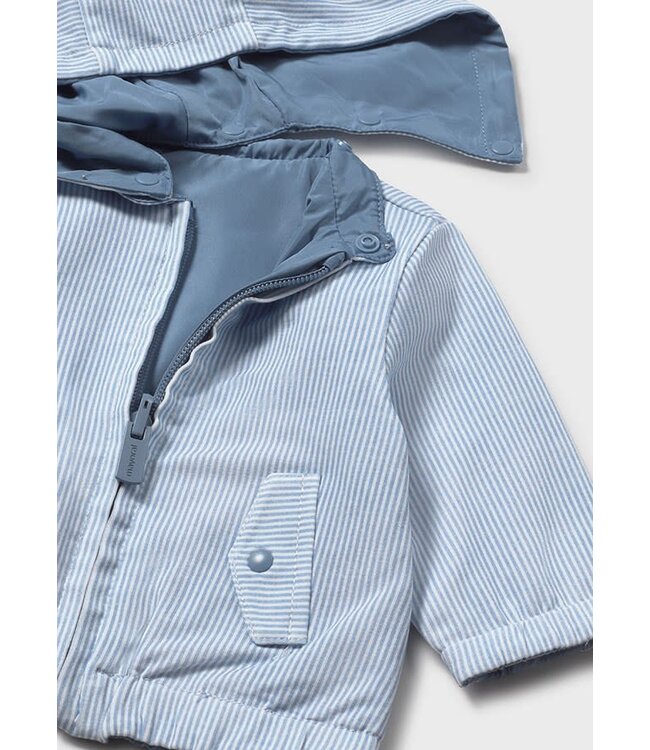 Mayoral Mayoral - Reversible windbreaker for newborns - Blauw