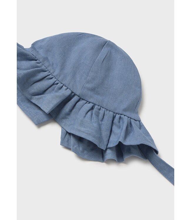 Mayoral Mayoral - Zomer hoed met strik - Blauw