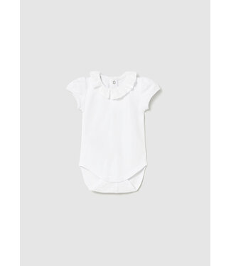 Mayoral Mayoral - Dress bodysuit - Wit