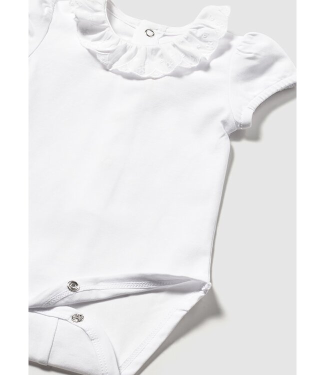 Mayoral Mayoral - Dress bodysuit - Wit