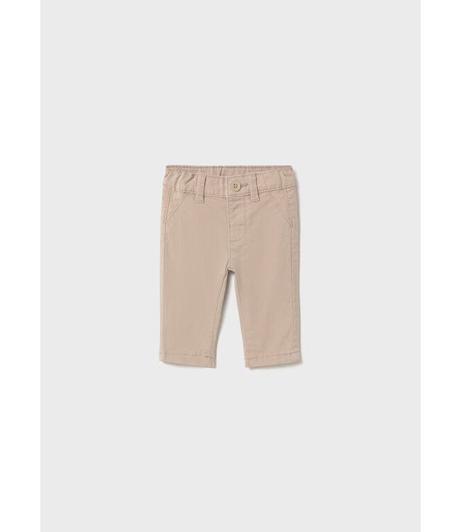 Mayoral Mayoral - Twill trousers beige