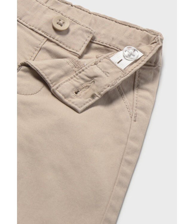 Mayoral Mayoral - Twill trousers beige