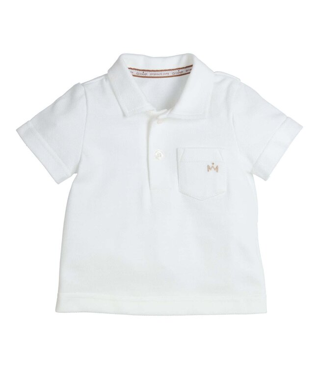 Gymp Gymp - Polo Pikachu - White - Beige