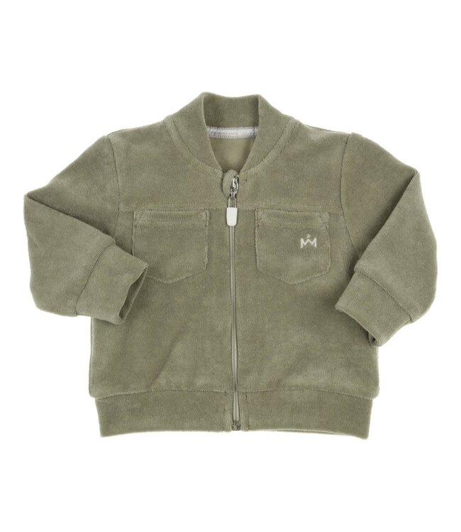 Gymp Gymp - Cardigan Ido Blue â€“ Khaki - Khaki