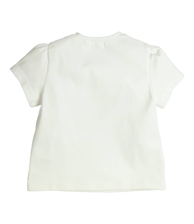 Gymp Gymp - T-shirt Aerobic Little Picnic Love Pink - Off White - Rose