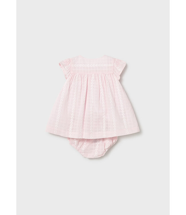 Mayoral Mayoral - Chiffon dress - baby pink