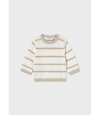 Mayoral Mayoral - Knit sweater - Gestreept Ivoor/Beige