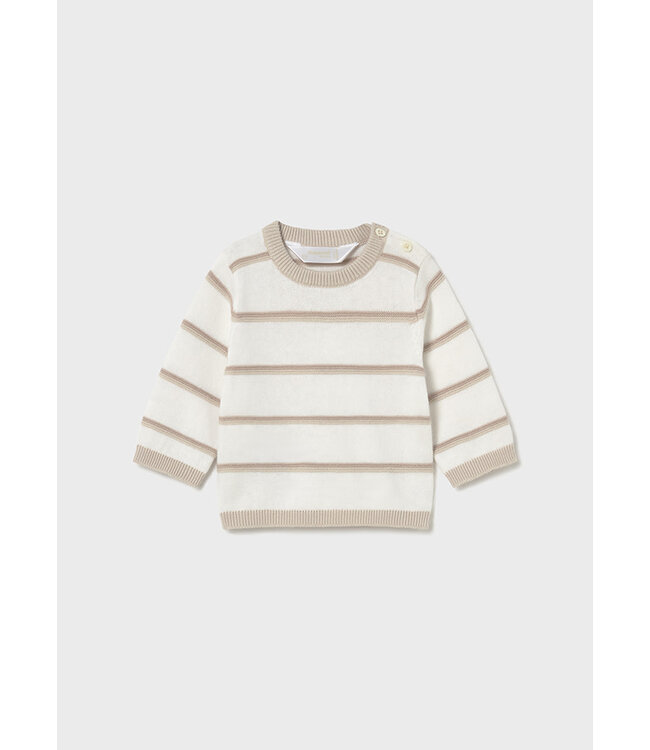 Mayoral Mayoral - Knit sweater - Gestreept Ivoor/Beige