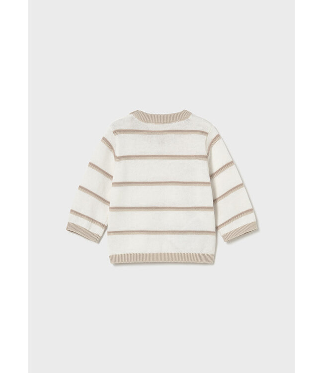 Mayoral Mayoral - Knit sweater - Gestreept Ivoor/Beige