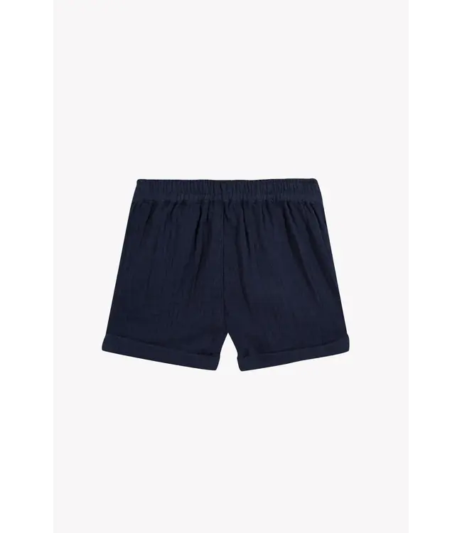 Tartine et Chocolat Tartine Et Chocolat -  Shorts Marineblauwe katoenen zoom