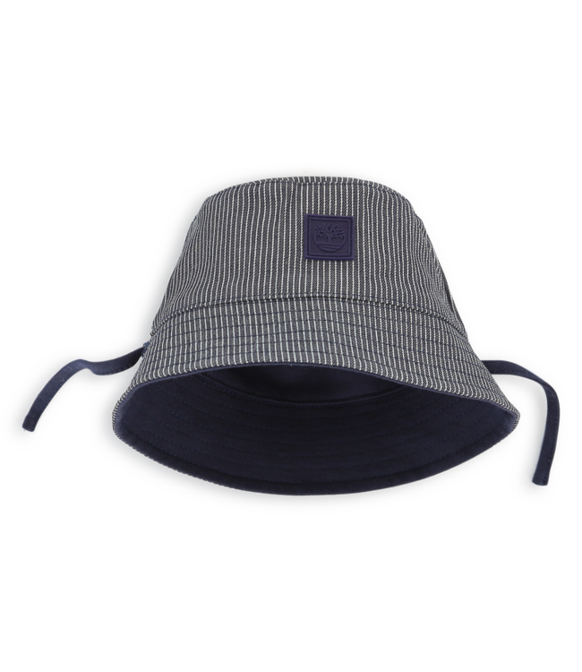 Timberland Timberland - Zonnehoedje Reversible Stripes  - Navy/White