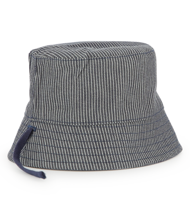 Timberland Timberland - Zonnehoedje Reversible Stripes  - Navy/White