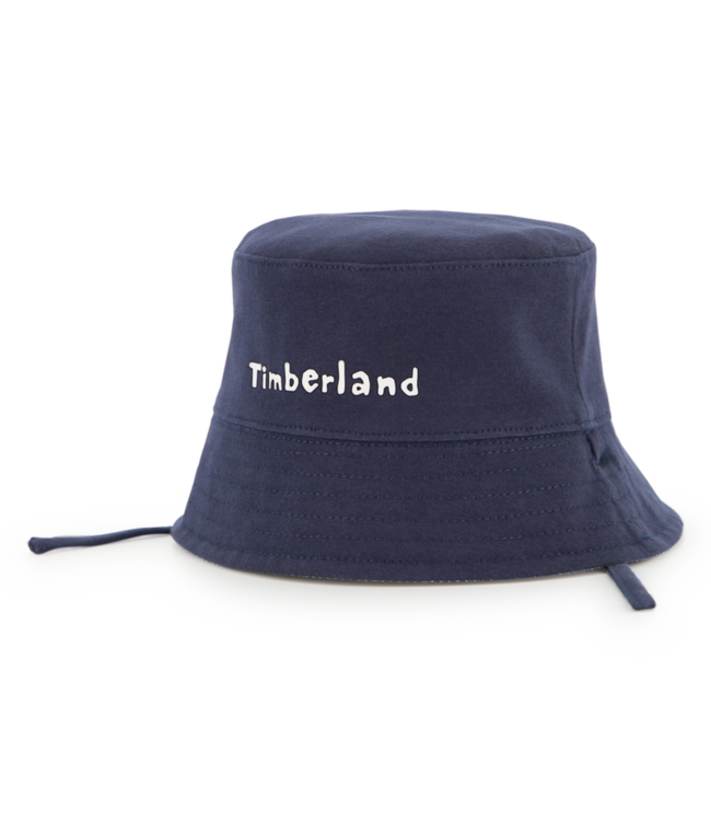 Timberland Timberland - Zonnehoedje Reversible Stripes  - Navy/White