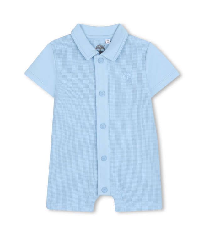 Timberland Timberland - Romper + zonnehoedje - Light blue