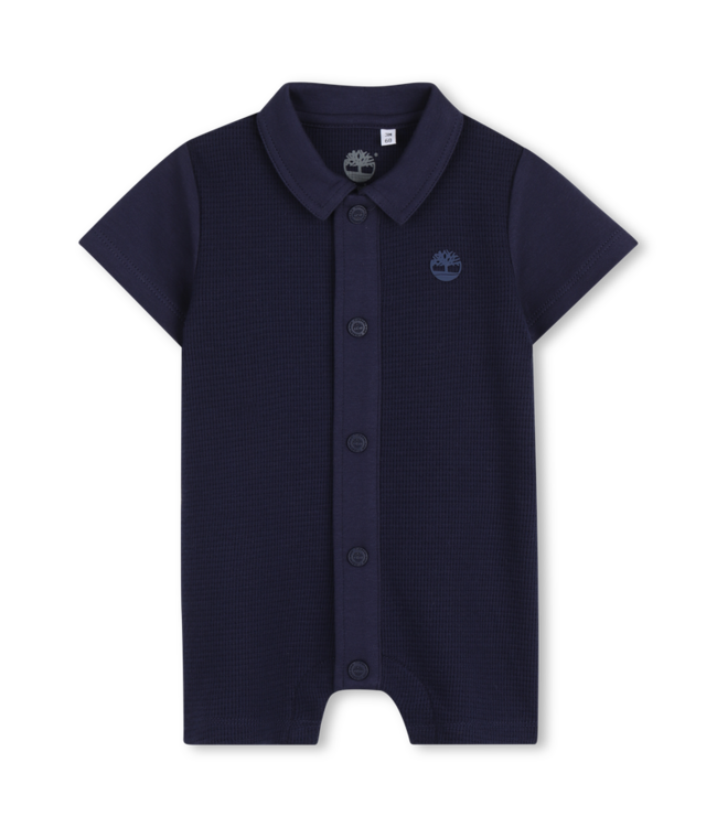 Timberland Timberland - Romper + zonnehoedje - Navy blue