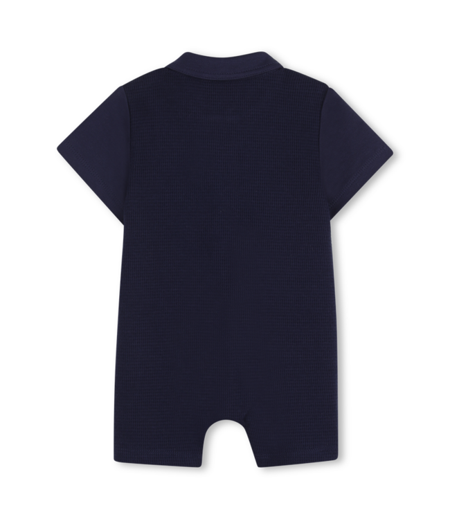 Timberland Timberland - Romper + zonnehoedje - Navy blue