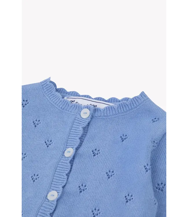 Tartine et Chocolat Tartine Et Chocolat -  Cardigan Azuurblauw katoen