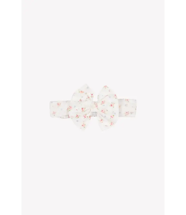 Tartine et Chocolat Tartine Et Chocolat -  Haarband Ecru Bloemen