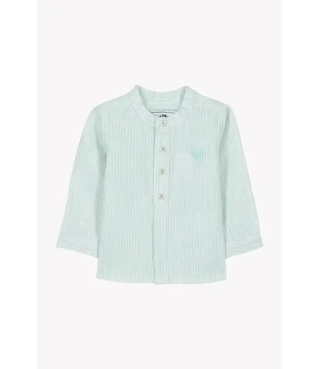Tartine et Chocolat Tartine Et Chocolat -  Hemd Saliegroene strepen