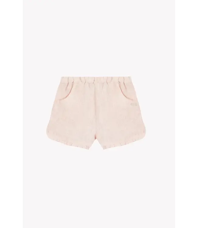 Tartine et Chocolat Tartine Et Chocolat -  Linnen Short Lichtroze