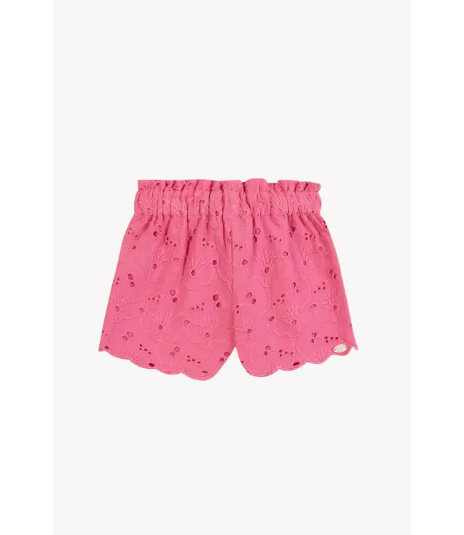 Tartine et Chocolat Tartine Et Chocolat -  Short Roze Oogjesborduurwerk