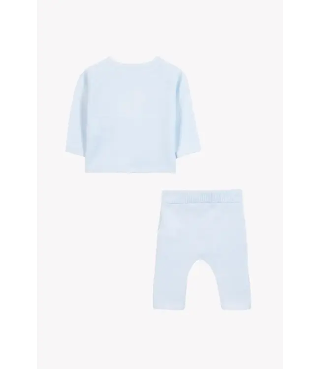 Tartine et Chocolat Tartine Et Chocolat -  Set Gebreide pul en broek met konijntje