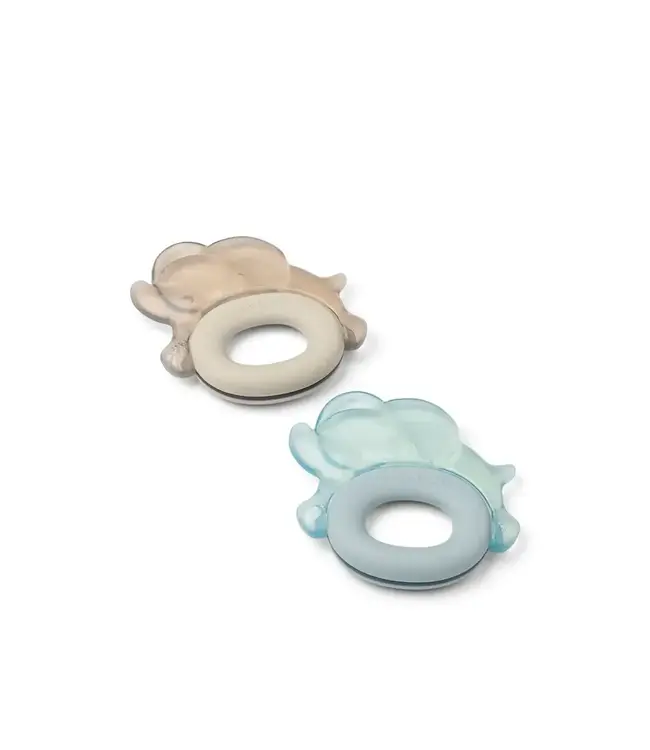 Liewood Liewood -  Cooling Teether - Rita elephant - Sandy/Dove Blue