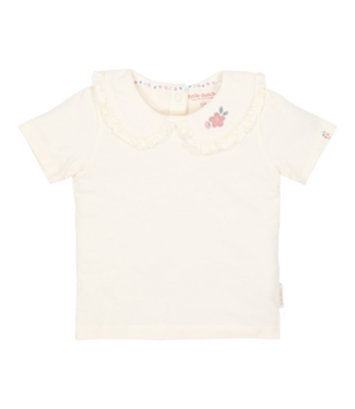 Little Dutch Little Dutch - T-shirt korte mouw Creme