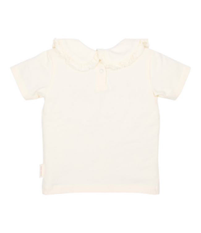 Little Dutch Little Dutch - T-shirt korte mouw Creme
