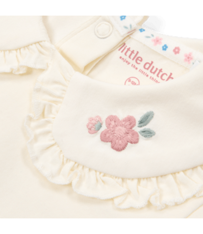 Little Dutch Little Dutch - T-shirt korte mouw Creme