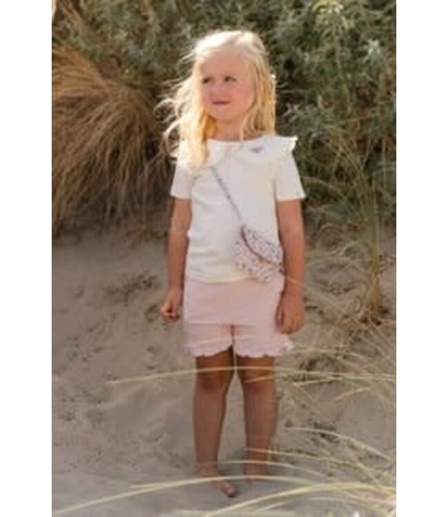 Little Dutch Little Dutch - T-shirt korte mouw Creme