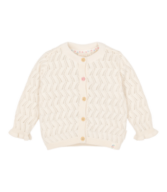 Little Dutch Little Dutch - Gebreid vest Creme