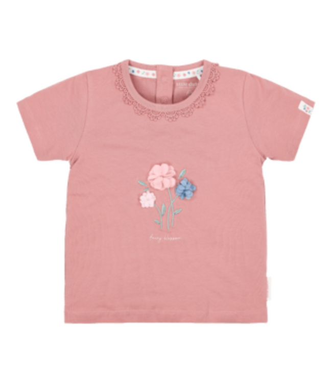 Little Dutch Little Dutch - T-shirt korte mouw Pink Blush