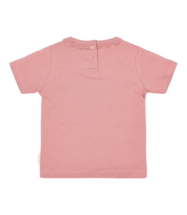 Little Dutch Little Dutch - T-shirt korte mouw Pink Blush