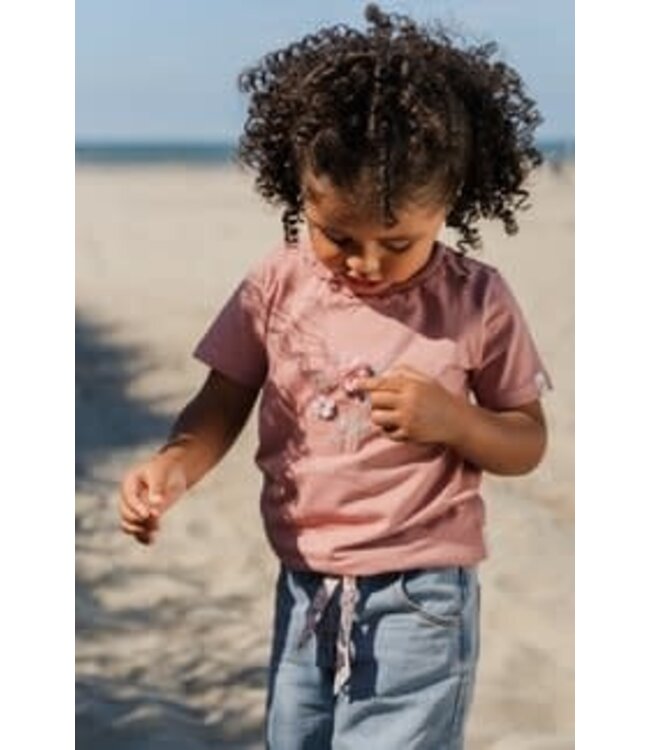 Little Dutch Little Dutch - T-shirt korte mouw Pink Blush