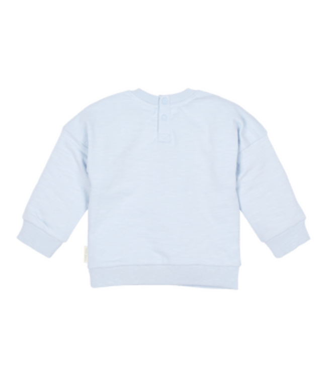 Little Dutch Little Dutch - Sweater smile Light Blue
