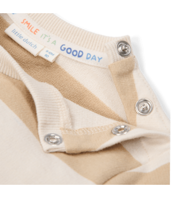 Little Dutch Little Dutch - Sweater Biscuit Stripe